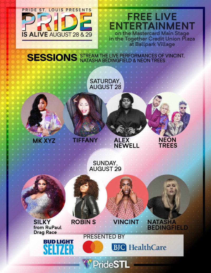 Pride is Alive Celebration in St. Louis at St. Louis Ballpark