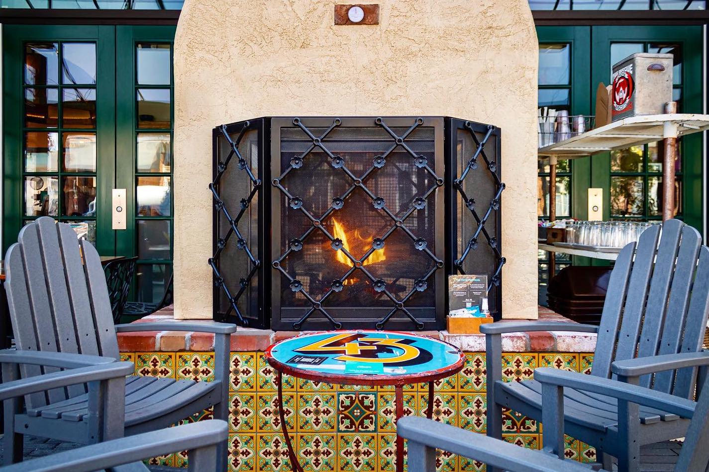 The Best Bars & Restaurants with Fireplaces