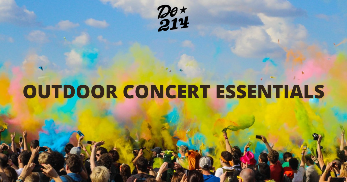 Outdoor Concert Essentials