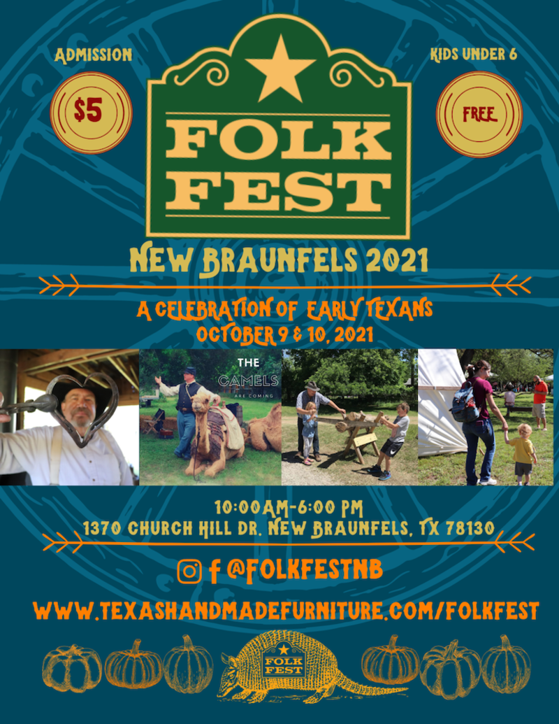 Folkfest New Braunfels 2021 in San Antonio at Museum of Texas