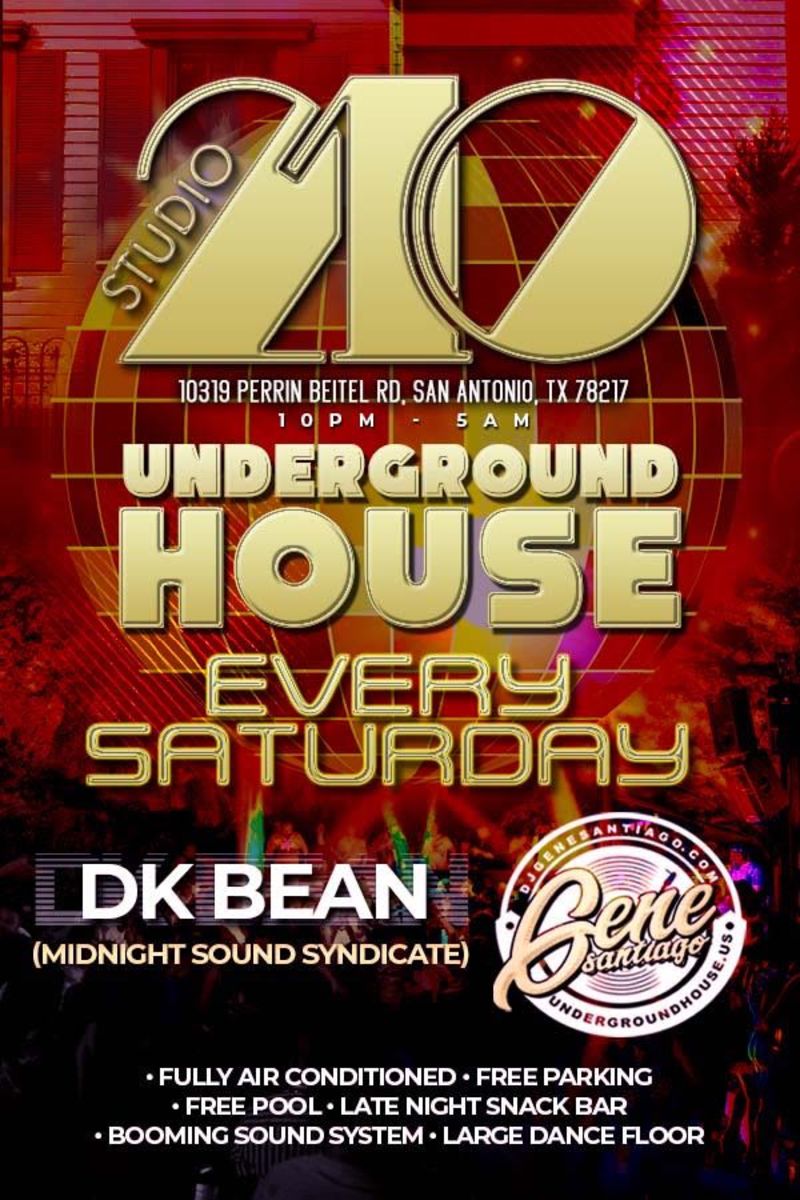 Underground House In San Antonio At Studio 210 Nightclub And Bar