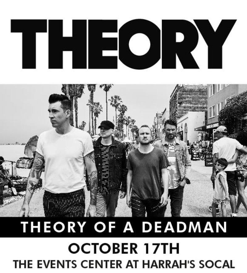 Theory of a Deadman in Valley Center at Harrah's Resort SoCal