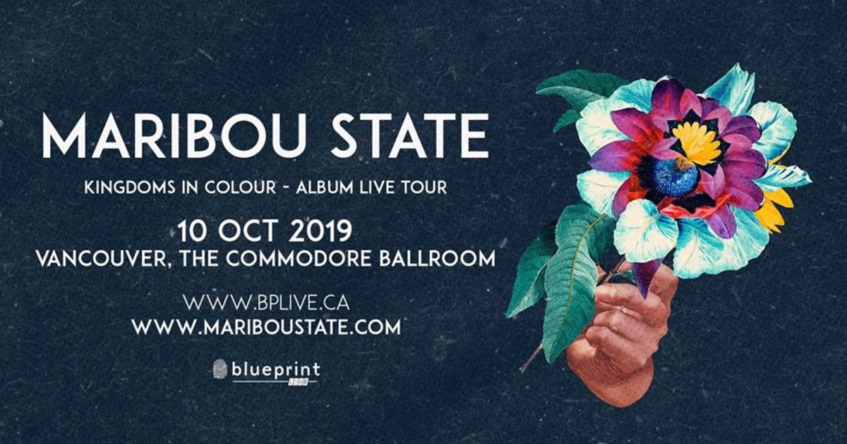 Maribou State in Vancouver at Commodore Ballroom