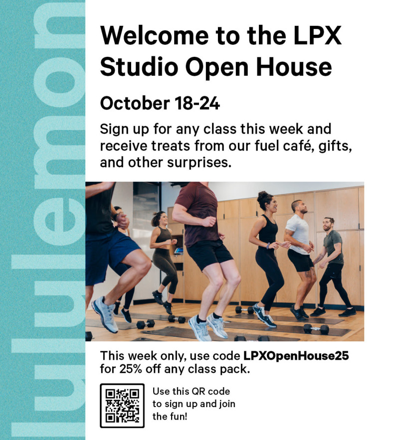 25 off lululemon code