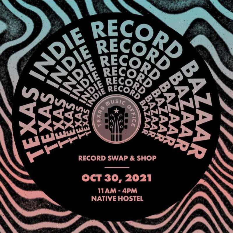 3rd Annual Texas Indie Record Bazaar in Austin at Native Hostel