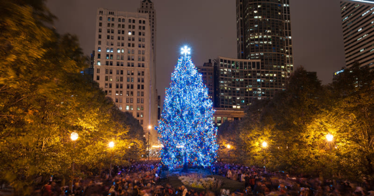 108th Annual City Of Chicago Christmas Tree Lighting Ceremony In