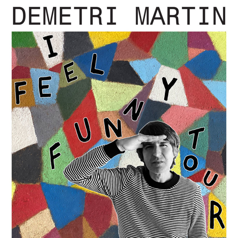 Demetri Martin I Feel Funny Tour in Seattle at Paramount Theatre