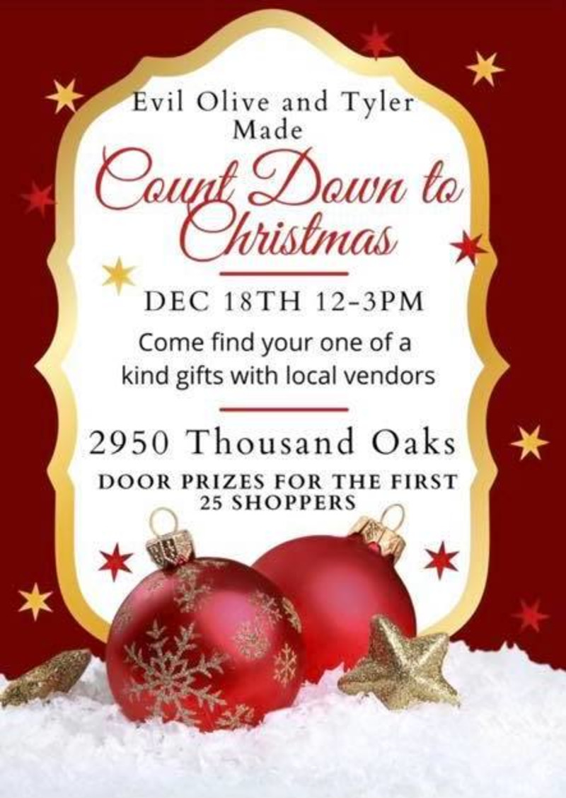 Countdown To Christmas In San Antonio At Evil Olive