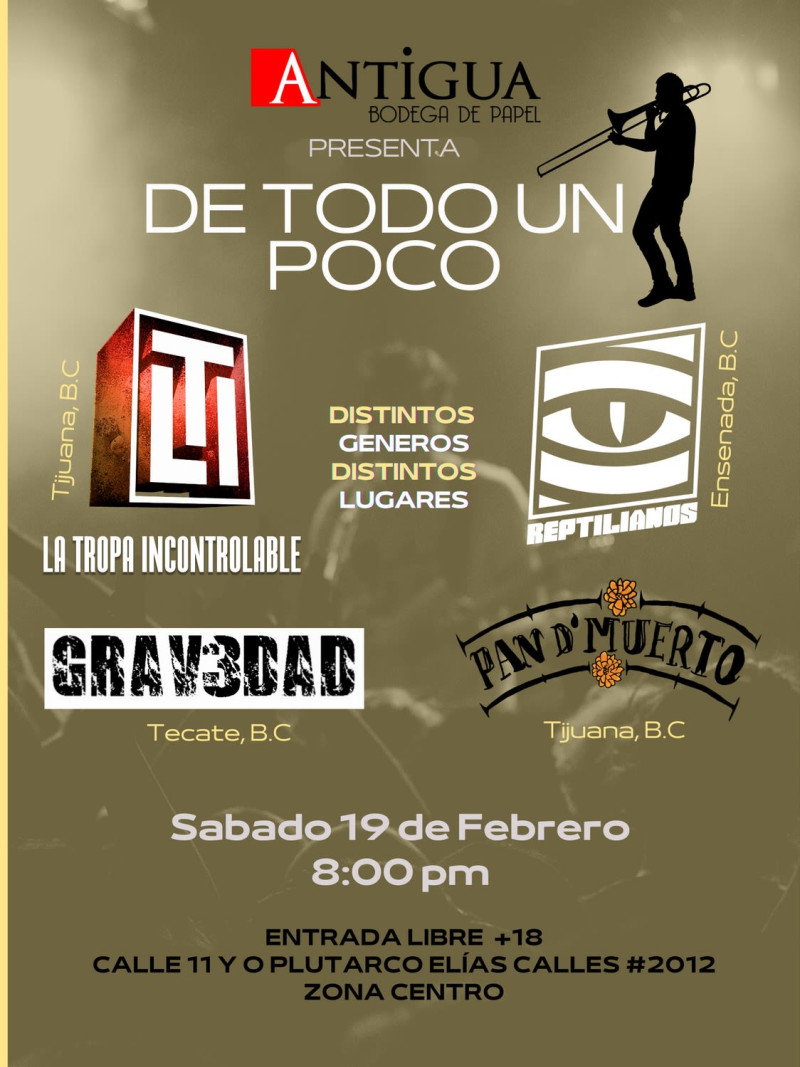 La Tropa Incontrolable |Reptilianos | Grav3dad | Pan De Muerto en