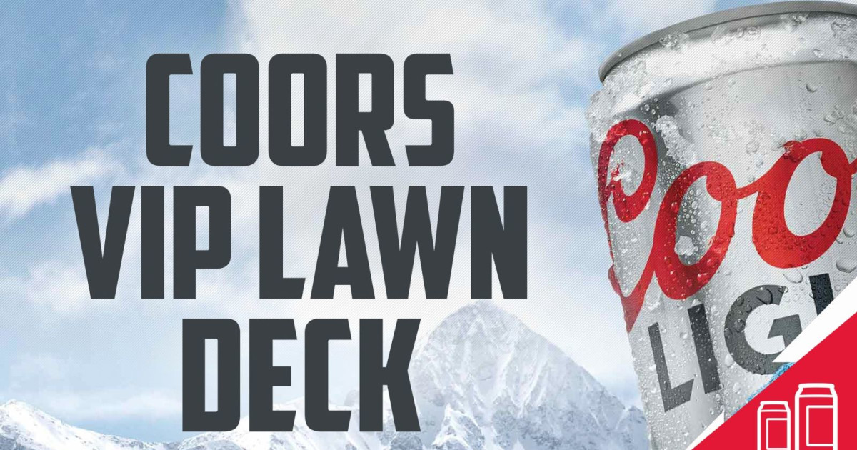Coors VIP Deck Luke Bryan Not a Concert Ticket in Noblesville at