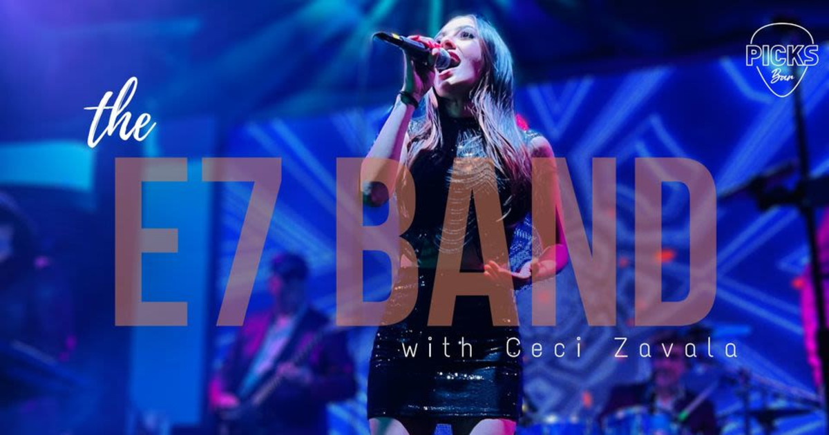 The E7 Band with Ceci Zavala in San Antonio at Picks Bar