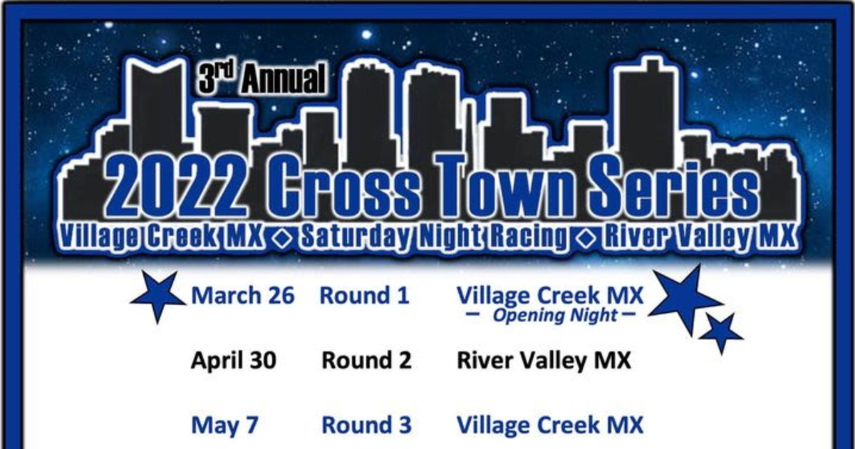 2022 Cross Town Series Round 6 in Everman at Village Creek MX