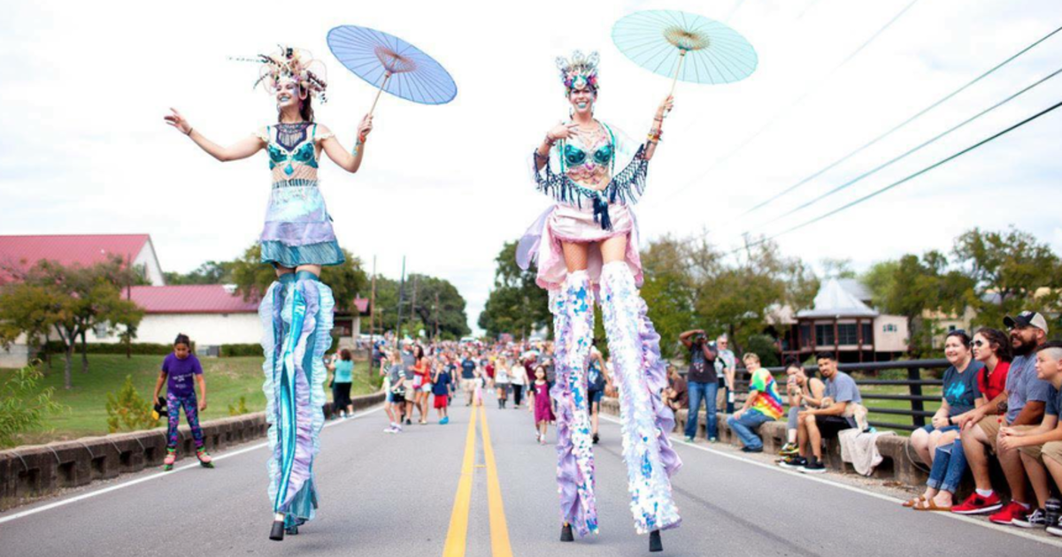 Sirena's Creekside Carnaval in Austin at Salado