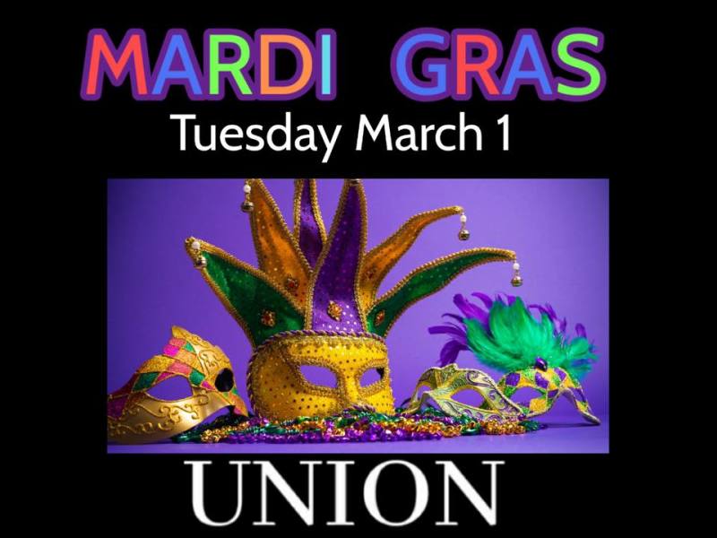 Union's Mardi Gras / Fat Tuesday Party in Seattle at Union ...
